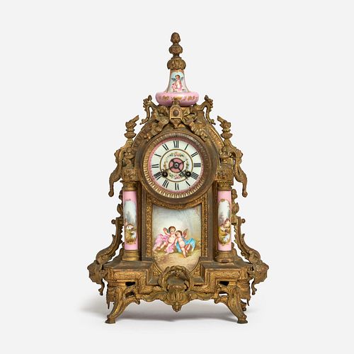 ANTIQUE NEOCLASSICAL MANTEL
