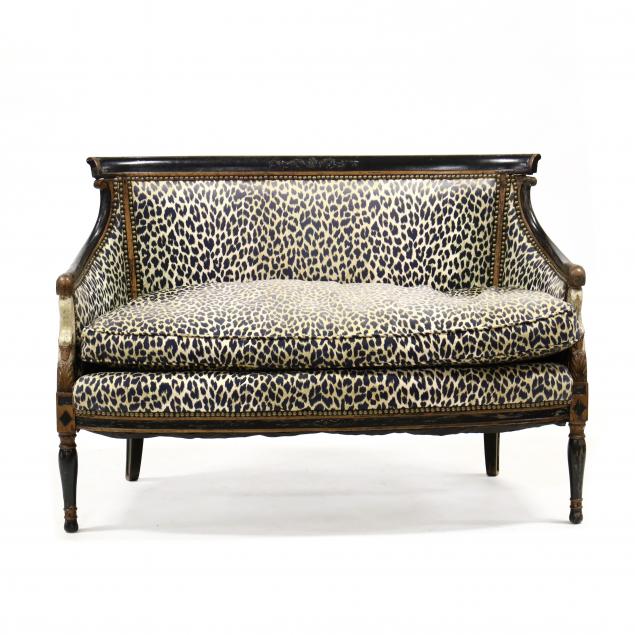 ANTIQUE NEOCLASSICAL STYLE CARVED