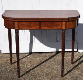 Antique New England inlaid