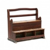 ANTIQUE NEW ENGLAND PINE SHOE