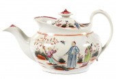 ANTIQUE NEWHALL PORCELAIN TEAP