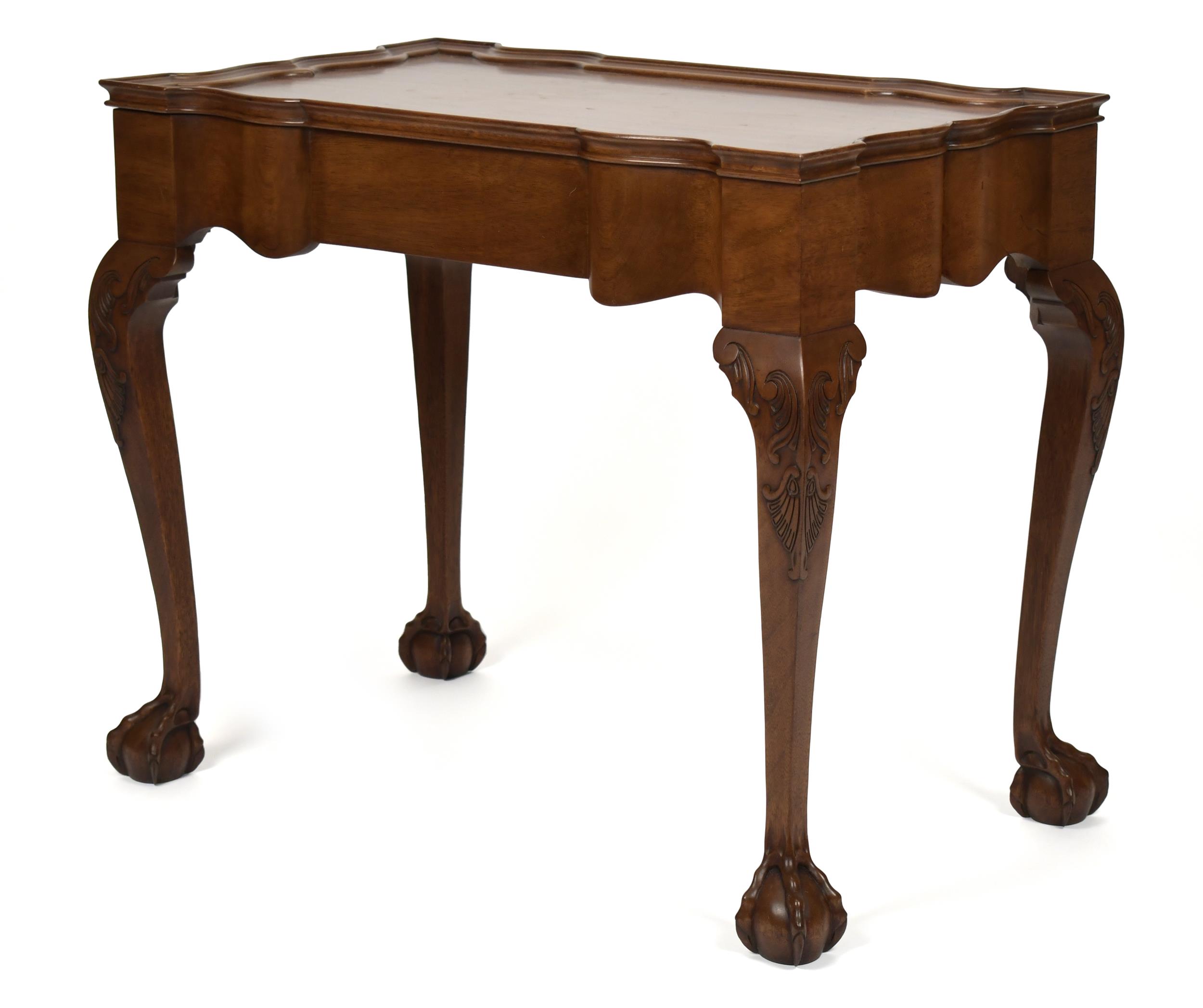 ANTIQUE NEWPORT STYLE MAHOGANY
