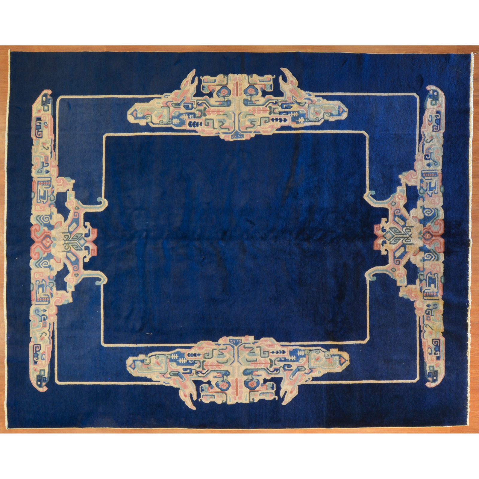 ANTIQUE NICHOLS RUG, CHINA, 7.11