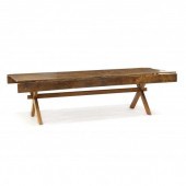 ANTIQUE NINE-FOOT SAWBUCK HARV