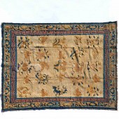 ANTIQUE NINGXIA CARPET late 19