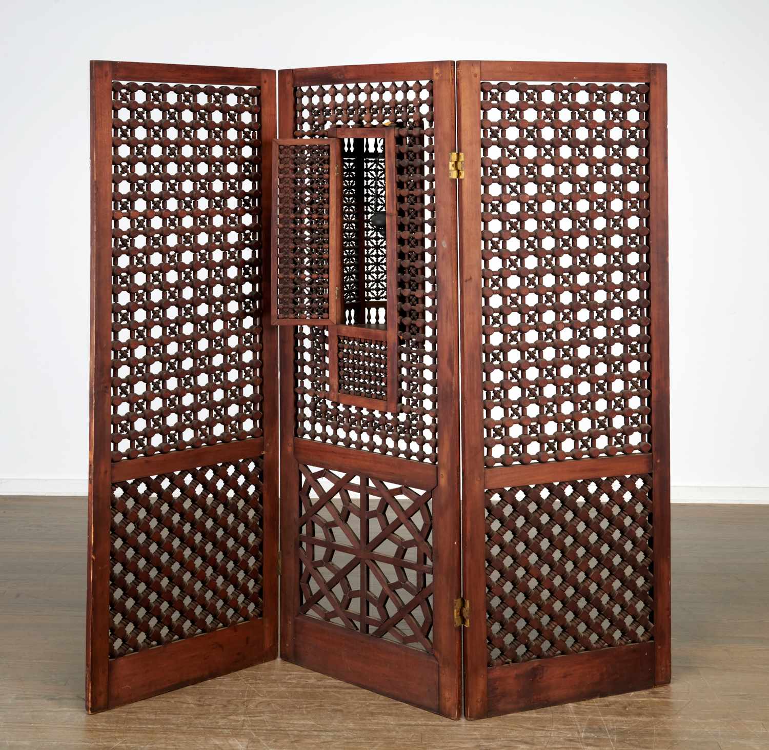 ANTIQUE NORTH AFRICAN HARDWOOD