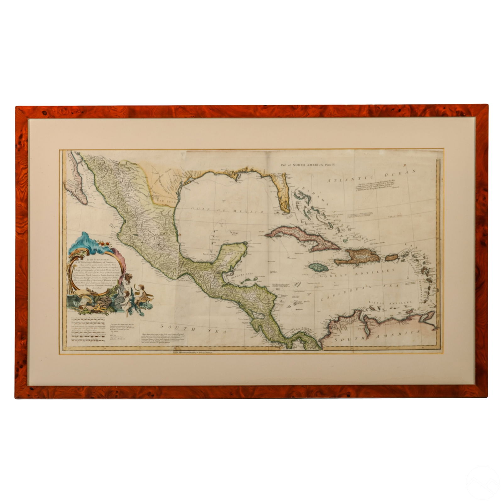 ANTIQUE NORTH AMERICA WEST INDIES