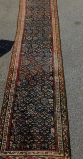 ANTIQUE NW PERSIAN 16 FT RUNNE