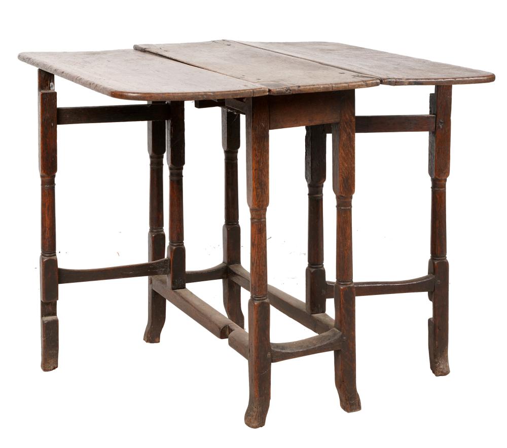 ANTIQUE OAK GATELEG TABLE18th /
