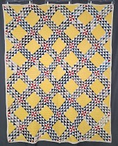 Antique Ocean Waves Quilt c190