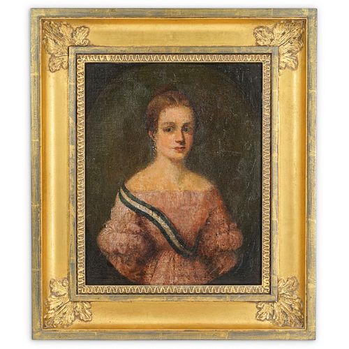 ANTIQUE OIL ON CANVAS