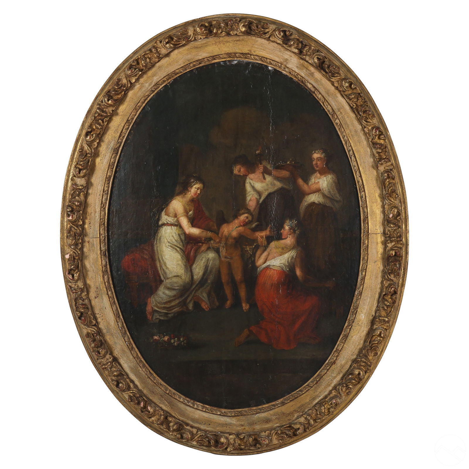 ANTIQUE OLD MASTER STYLE GRACES