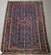 ANTIQUE ORIENTAL AREA RUG, 4'1