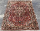 ANTIQUE ORIENTAL BIDJAR RUG. A
