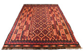 ANTIQUE ORIENTAL HAND WOVEN KI