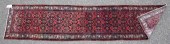 ANTIQUE ORIENTAL RUNNER. Ca. 1