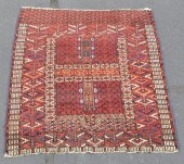 ANTIQUE ORIENTAL SCATTER RUG A