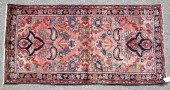 ANTIQUE ORIENTAL SCATTER RUG.