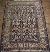 ANTIQUE ORIENTAL SCATTER RUG.