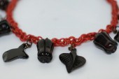 ANTIQUE ORNATE BAKELITE NECKLA