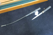 ANTIQUE OTTOMAN CAMEL WHIP WIT