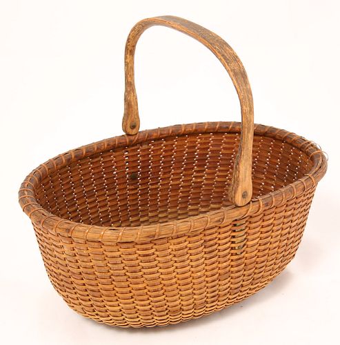 ANTIQUE OVAL SWING HANDLE NANTUCKET