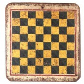 ANTIQUE PAINTED DOUBLE-SIDED G