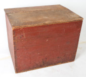 ANTIQUE PAINTED PINE PANTRY CH