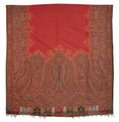 ANTIQUE PAISLEY SHAWL OR TABLE