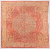 ANTIQUE PALACE SIZE OUSHAK RUG