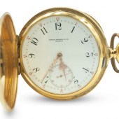 ANTIQUE PATEK PHILIPPE GOLD PO