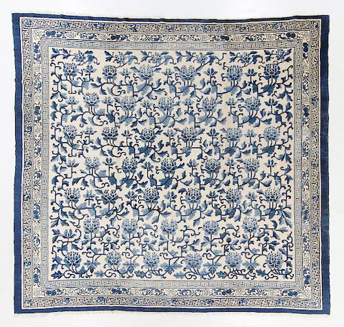 ANTIQUE PEKING RUG, CHINA: 11'9'' X
