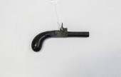 ANTIQUE PERCUSSION MUFF PISTOL