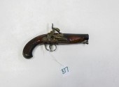 ANTIQUE PERCUSSION PISTOL, APP
