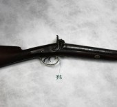 ANTIQUE PERCUSSION SXS SHOTGUN