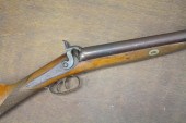 ANTIQUE PERCUSSION SXS SHOTGUN