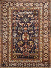 ANTIQUE PERPEDIL CARPET CAUCAS