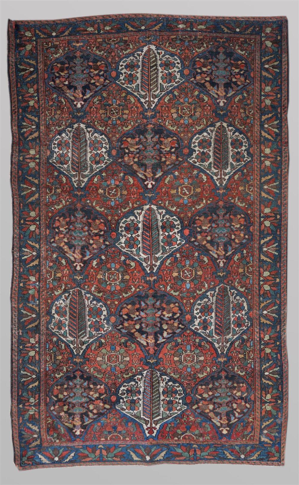 ANTIQUE PERSIAN BAKTIARI WOOL