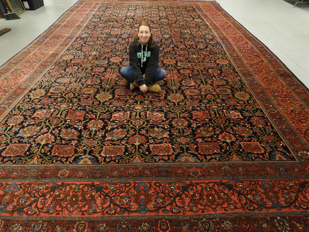 ANTIQUE PERSIAN BIDJAR PALACE