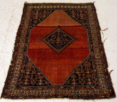ANTIQUE PERSIAN BIDJAR RUG, 4&