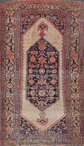 ANTIQUE PERSIAN FARAHAN HAND K