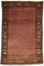 ANTIQUE PERSIAN HAMADAN, TURTL