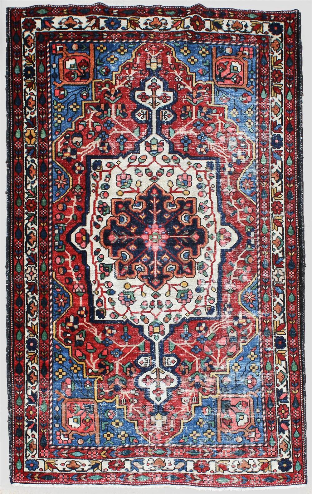 ANTIQUE PERSIAN HAMADAN WOOL