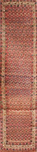 ANTIQUE PERSIAN HAND KNOTTED
