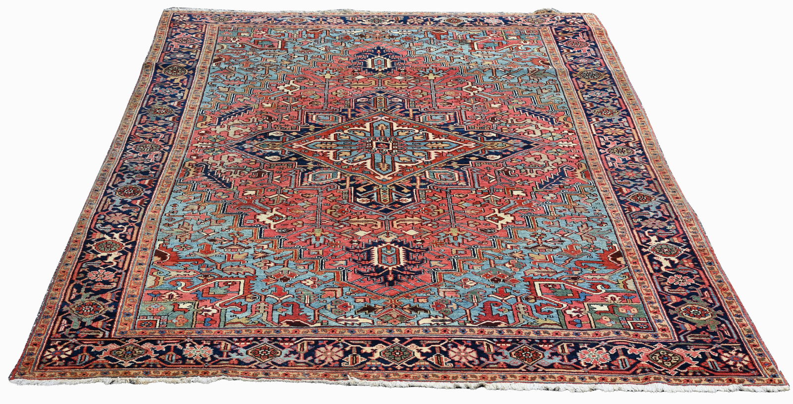 ANTIQUE PERSIAN HERIZ - 11'4" X