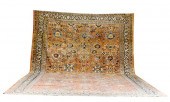 Antique Persian Heriz carpet c