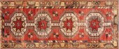 ANTIQUE PERSIAN HERIZ WOOL RUG