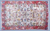 ANTIQUE PERSIAN ISFAHAN WOOL R