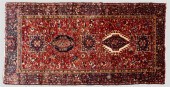 ANTIQUE PERSIAN KARAJAH WOOL R
