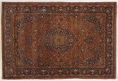 ANTIQUE PERSIAN KASHAN AREA RU